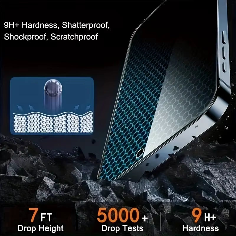 3Pcs Ultra Clear Tempered Glass Screen Protector for Iphone 16 15 Pro Max 14 13 12 11 Pro Max XR XS Max 7 8 plus Glass